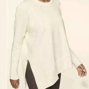 Athleta Cream Sweater
